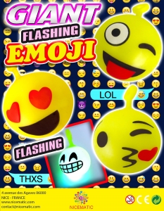 Giant Flashing Emoji68mm