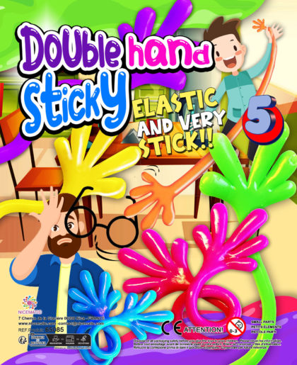 double hand sticky - capsules 65mm