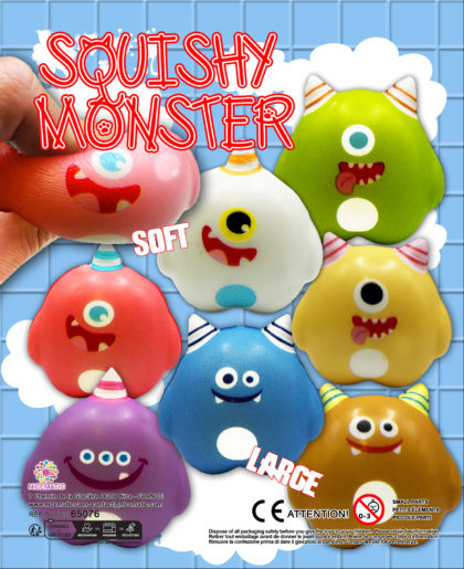 squishy monster -capsules 65mm