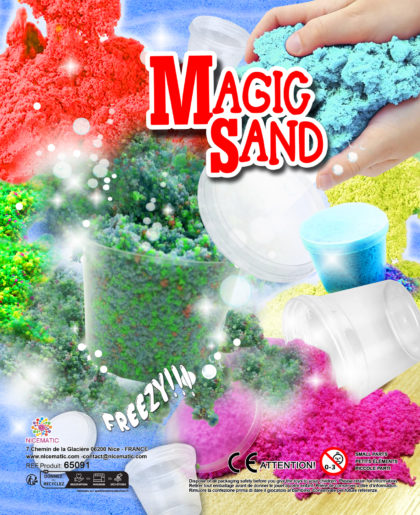 magic sand -capsules 65mm